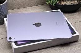 Hibátlan iPad Air 6th Purple M2 CELL 11″ 128GB 2 ÉV Garanciával Számlával Aksi 100%