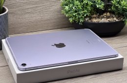 Hibátlan iPad Air 6th Purple M2 CELL 11″ 128GB 2 ÉV Garanciával Számlával Aksi 100%