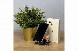 MacSzerez.com / iPhone 13 / 128GB / Csillagfény / Kártyafüggetlen / Új akku! / Garancia! 
