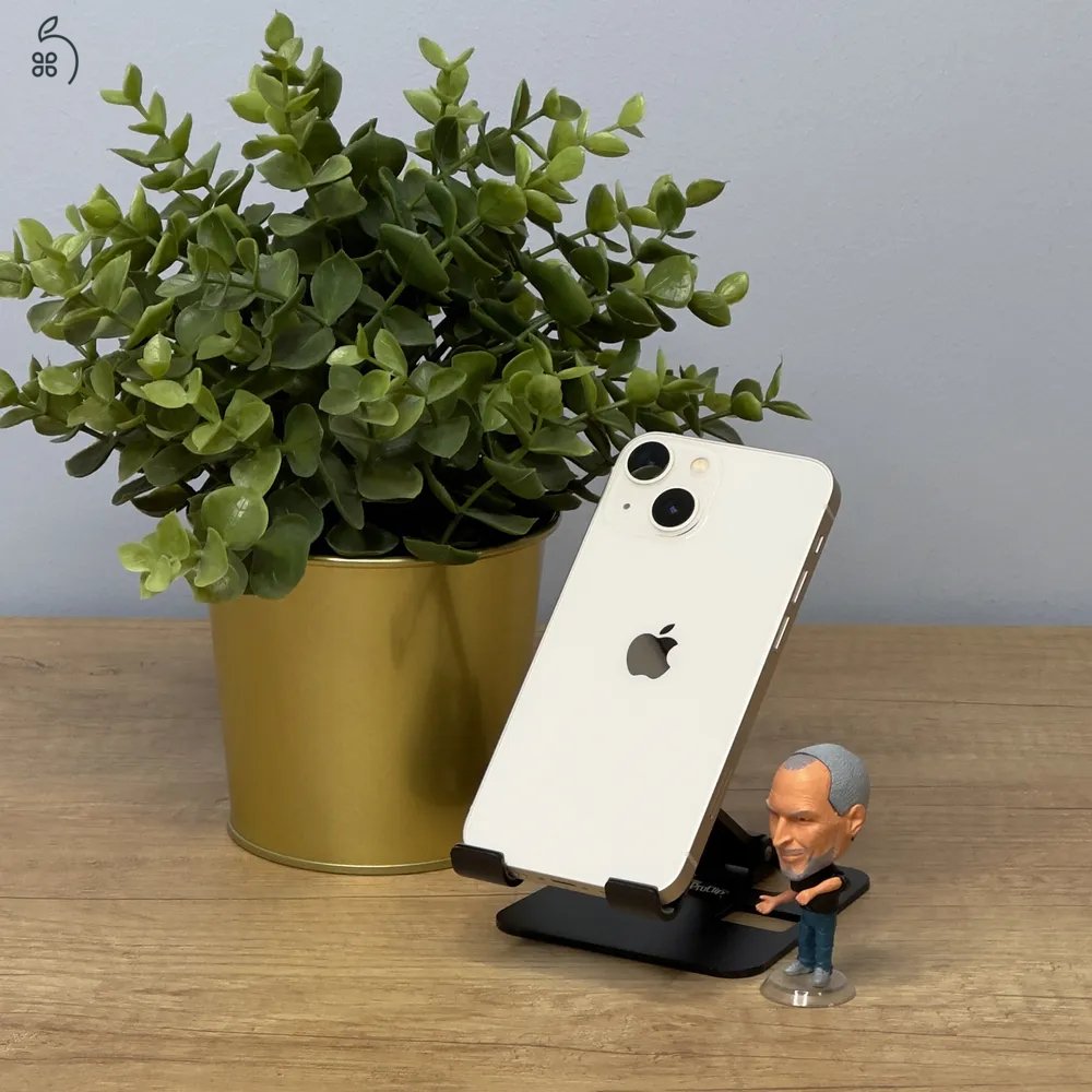 MacSzerez.com / iPhone 13 / 128GB / Csillagfény / Kártyafüggetlen / Új akku! / Garancia! 