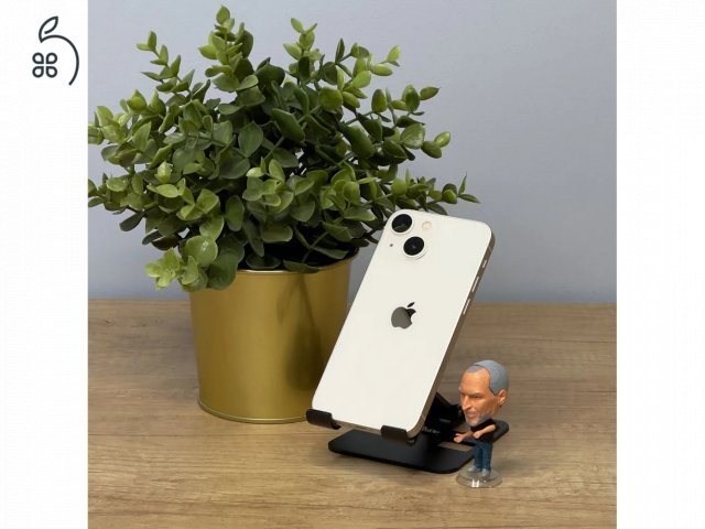 MacSzerez.com / iPhone 13 / 128GB / Csillagfény / Kártyafüggetlen / Új akku! / Garancia! 