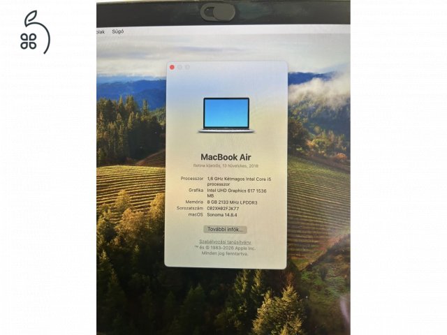 MacBook Air Retina 13” (2018) - 8 GB / 128 GB