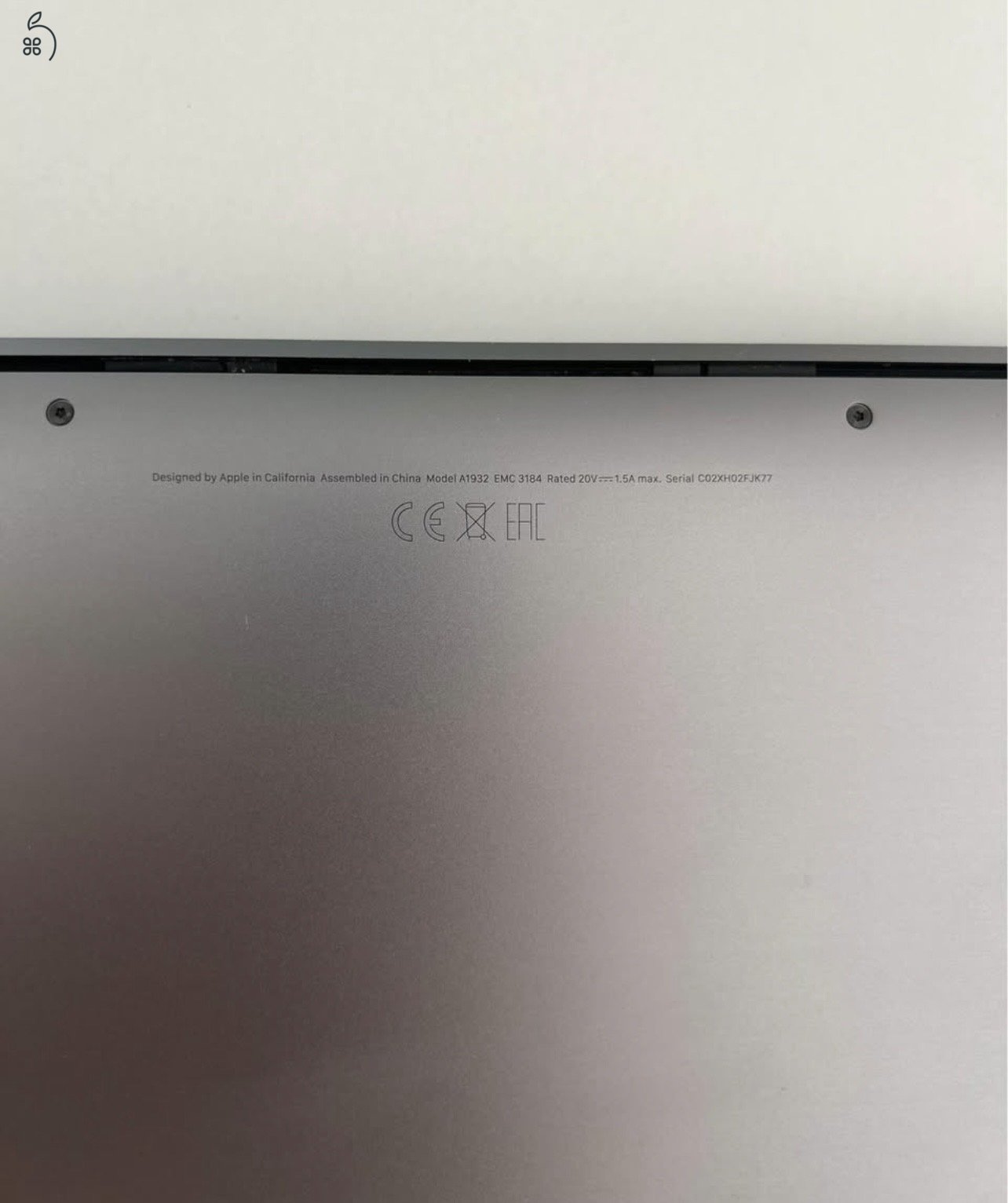 MacBook Air Retina 13” (2018) - 8 GB / 128 GB
