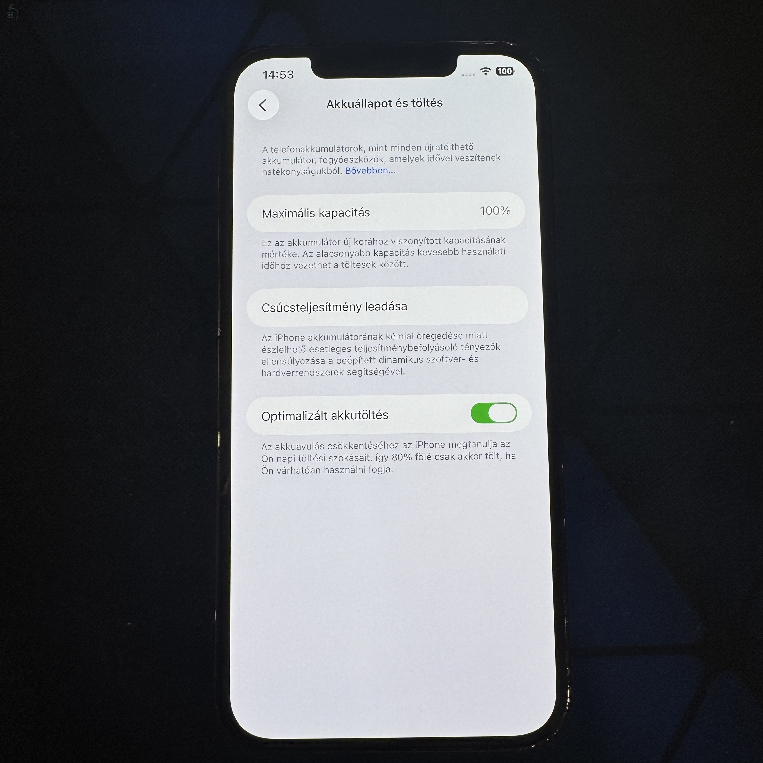 iPhone 12 Pro Max 256GB Pacific Blue Új akku + 4 tok