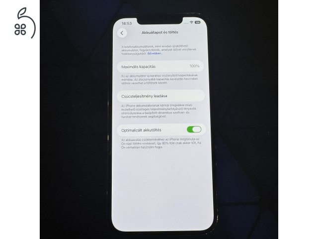 iPhone 12 Pro Max 256GB Pacific Blue Új akku + 4 tok