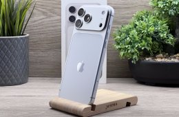 Hibátlan iPhone 17 Pro Max Silver 256GB 2 ÉV Garanciával Számlával Aksi 100%