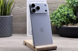 Hibátlan iPhone 17 Pro Max Silver 256GB 2 ÉV Garanciával Számlával Aksi 100%