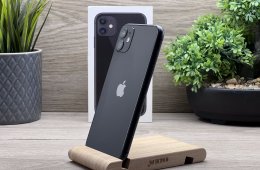 iPhone 11 Black 64GB 2 ÉV Garanciával Számlával