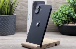 iPhone 16 Plus Black 256GB 2 ÉV Garanciával Számlával