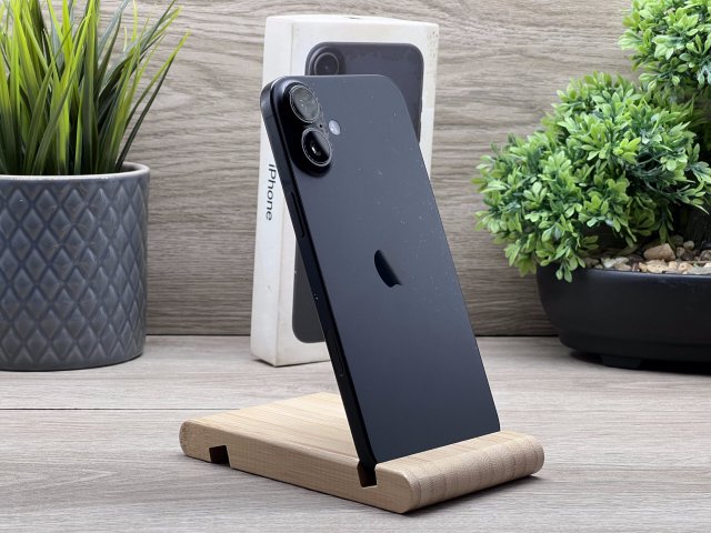 iPhone 16 Plus Black 256GB 2 ÉV Garanciával Számlával