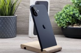 iPhone 16 Plus Black 256GB 2 ÉV Garanciával Számlával