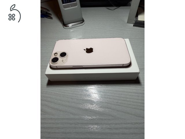 Eladó karcmentes iPhone 13, pink, 128GB