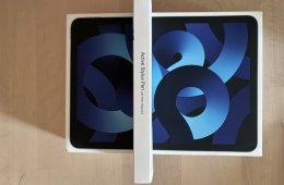 Ipad Air 5. gen (M1) 256 GB Karcmentes Eredeti tartozékokkal és Apple Smart Folio tokkal 
