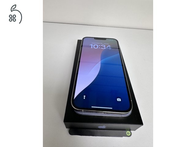 Üzletből, garanciával, Apple iPhone 13 Pro Max Deep Blue 128GB, gyönyörű, megkímélt, újszerű állapot, gyárilag kártya-független.
