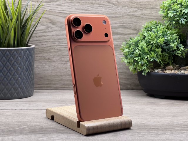 Hibátlan iPhone 17 Pro Max Cosmic Orange 256GB 2 ÉV Garanciával Számlával