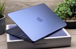 Hibátlan MacBook Neo Indigo 512GB 2 ÉV Garanciával Számlával Aksi 100%
