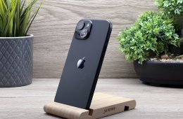 iPhone 15 Black 128GB 2 ÉV Garanciával Számlával