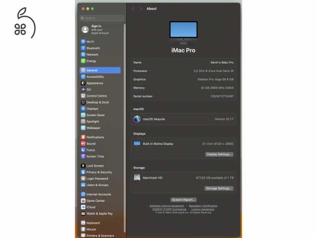 Apple iMac Pro 27