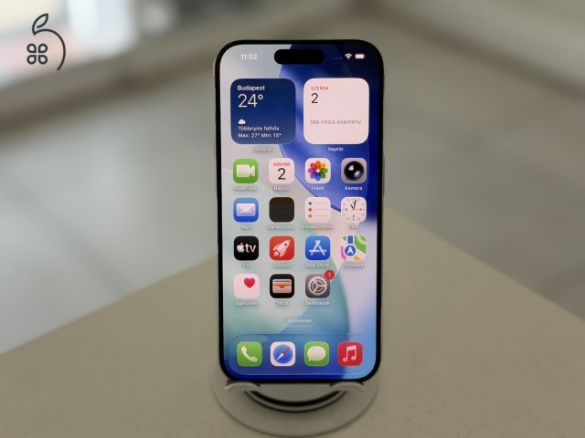 iPhone 15 Pro 256GB Független Nagyon Szép/1 hónap gar./Akku 89%/5010