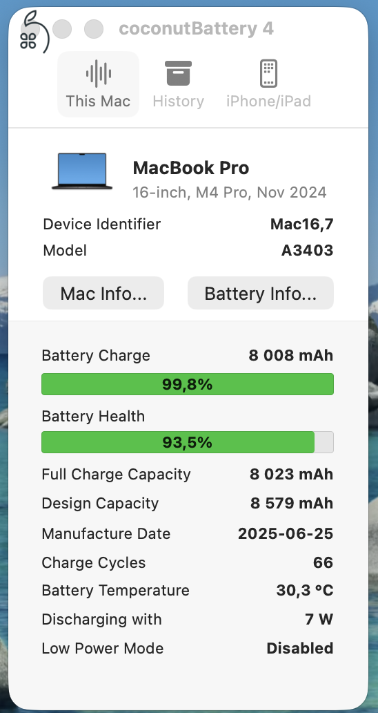 Újszerű Apple Macbook Pro 16,2” eladó