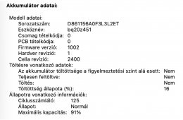 MacBook Pro M1 2020 8/256GB 91% akku