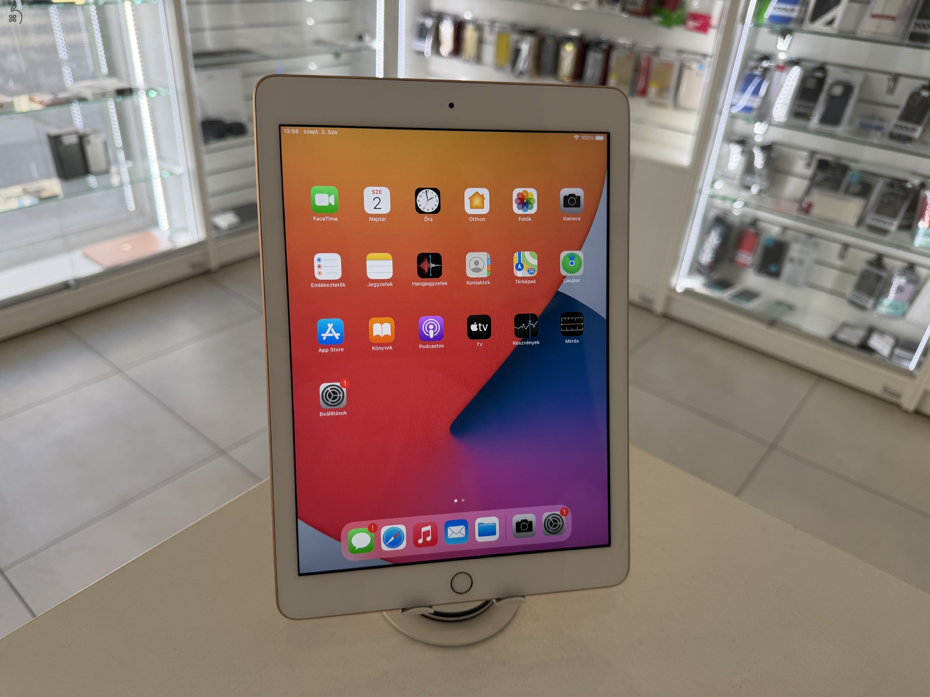iPad 6 128GB Wifi Újszerű 1 hónap gar./Akku 93%/p5012