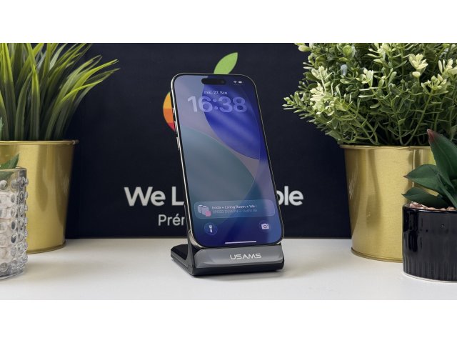 iPhone 16 Pro 256GB, Natúr Titán, Független, Számla, 2 Év Garancia, 89%