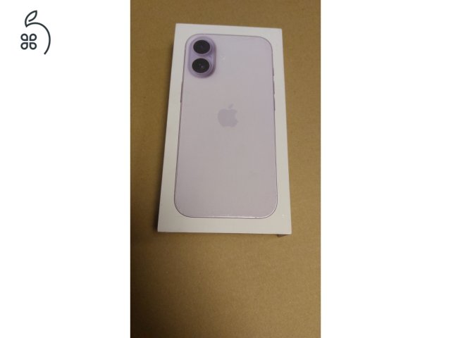 BONTATLAN Új Iphone 17 256GB Levendula 1év APPLE garancia gyári független Deák AZONNAL Átvehető