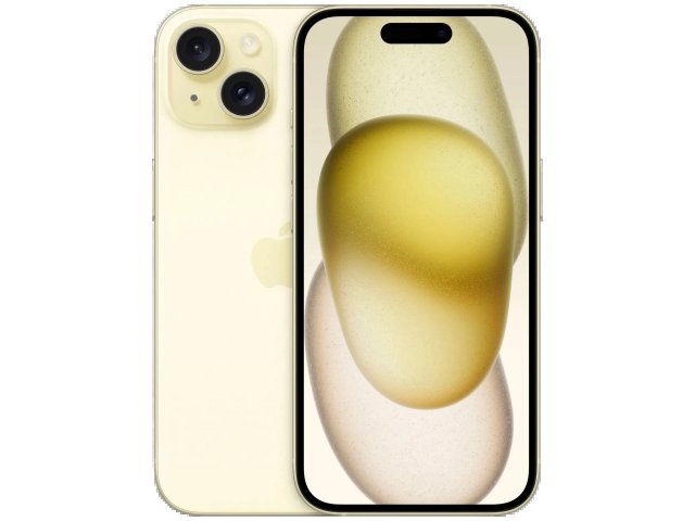 Apple iPhone 15 eSIM 128 GB Yellow 100%