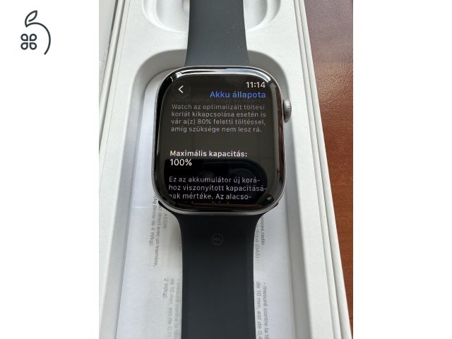 Apple Watch Series 11 46 mm GPS – makulátlan..