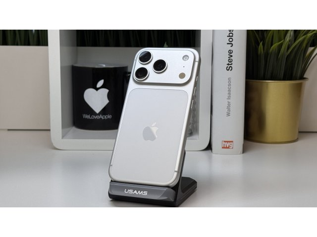 iPhone 17 Pro 1TB, Ezüst, Független, Számla, 2 Év Garancia, 100%