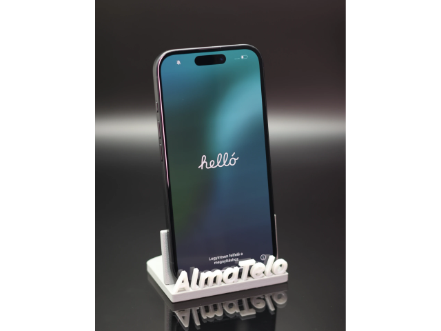 Apple iPhone 16 256 GB Black 90% akku - 12 HÓ GARANCIA
