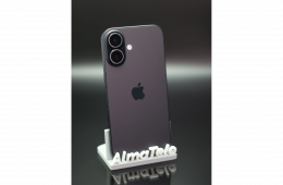 Apple iPhone 16 256 GB Black 90% akku - 12 HÓ GARANCIA