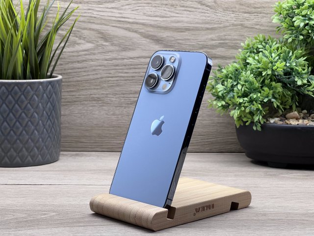 Hibátlan iPhone 13 Pro Sierra Blue 128GB 2 ÉV Garanciával Számlával Aksi 100%