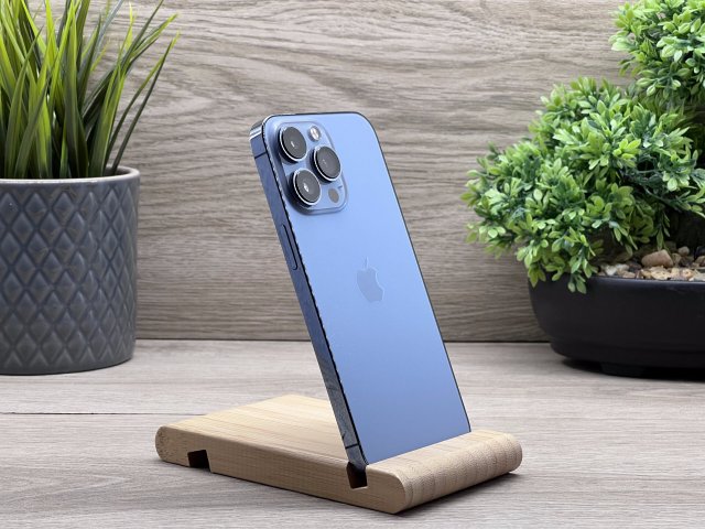 Hibátlan iPhone 13 Pro Sierra Blue 128GB 2 ÉV Garanciával Számlával Aksi 100%