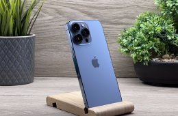 Hibátlan iPhone 13 Pro Sierra Blue 128GB 2 ÉV Garanciával Számlával Aksi 100%