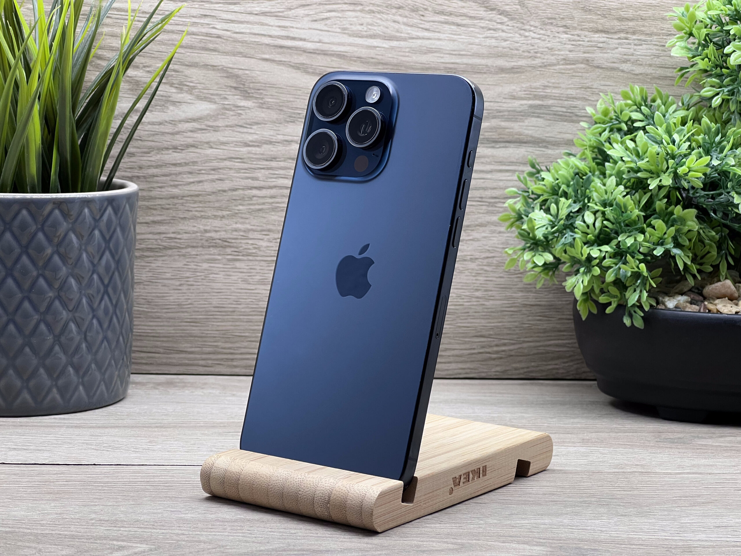 iPhone 15 Pro Max Blue Titanium 256GB 2 ÉV Garanciával Számlával Aksi 100%