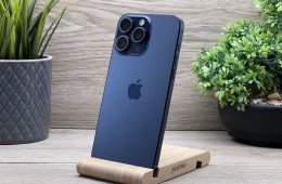 iPhone 15 Pro Max Blue Titanium 256GB 2 ÉV Garanciával Számlával Aksi 100%