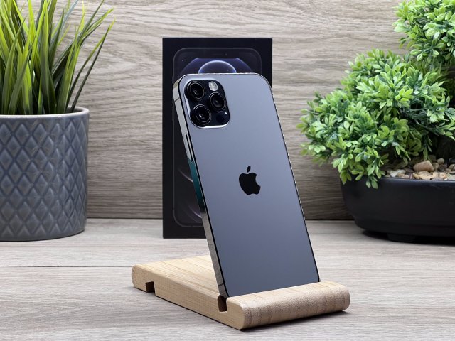 Hibátlan iPhone 12 Pro Graphite 128GB 2 ÉV Garanciával Számlával Aksi 100%