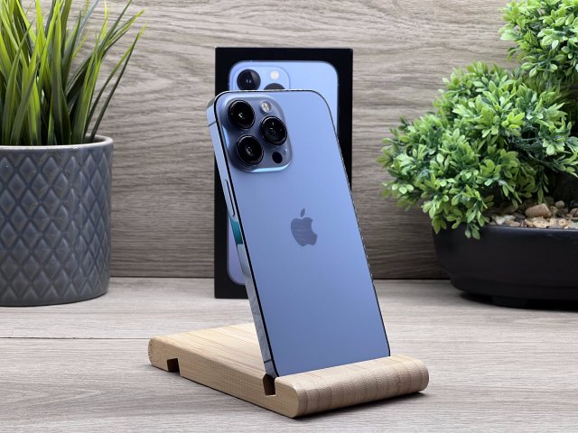 iPhone 13 Pro Sierra Blue 256GB 2 ÉV Garanciával Számlával Aksi 100%