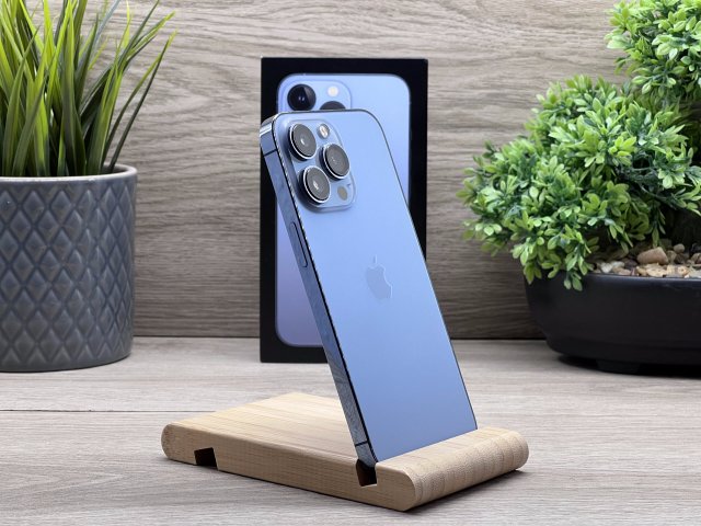 iPhone 13 Pro Sierra Blue 256GB 2 ÉV Garanciával Számlával Aksi 100%