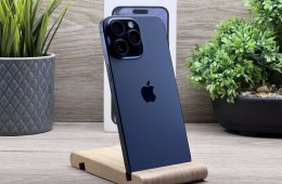 iPhone 15 Pro Max Blue Titanium 256GB 2 ÉV Garanciával Számlával Aksi 100%