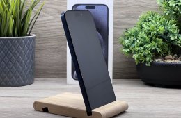 iPhone 15 Pro Max Blue Titanium 256GB 2 ÉV Garanciával Számlával Aksi 100%