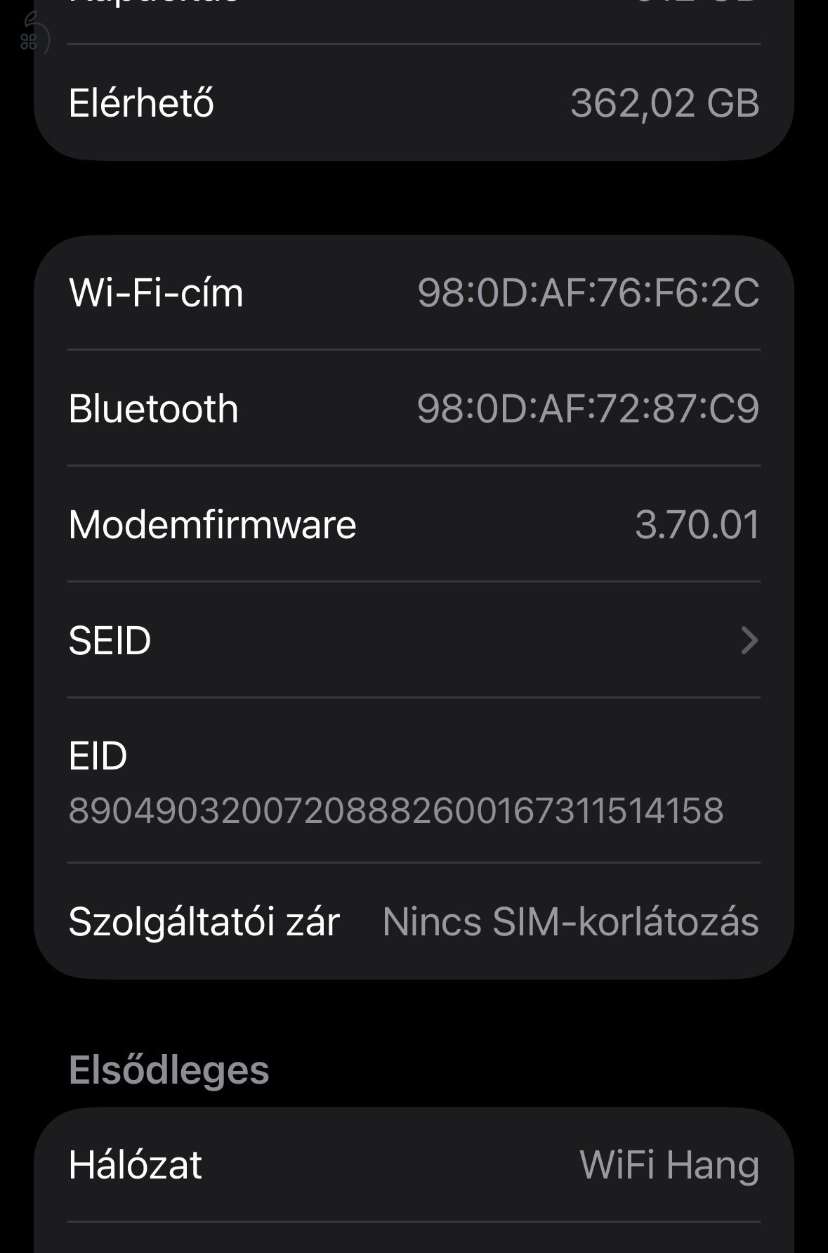 iPhone 15 Pro 512GB Blue Titanium – Független, gyönyörű állapot, 86% akku