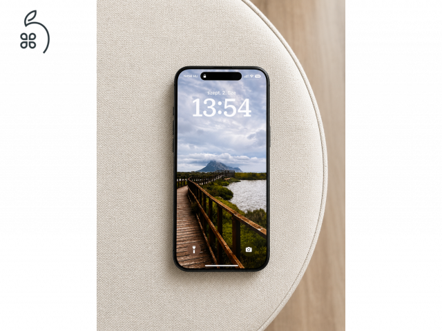 iPhone 15 Pro 512GB Blue Titanium – Független, gyönyörű állapot, 86% akku
