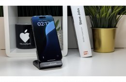 iPhone 16 Pro 1TB, Fekete Titán, Független, Számla, 2 Év Garancia, 90%