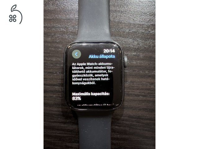 Apple Watch Series 5 Space Grey Aluminium Case Black Sport Band 44 mm GPS