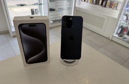 iPhone 15 Pro Max 256GB KÉK One Függő Újszerű/1 hónap gar./