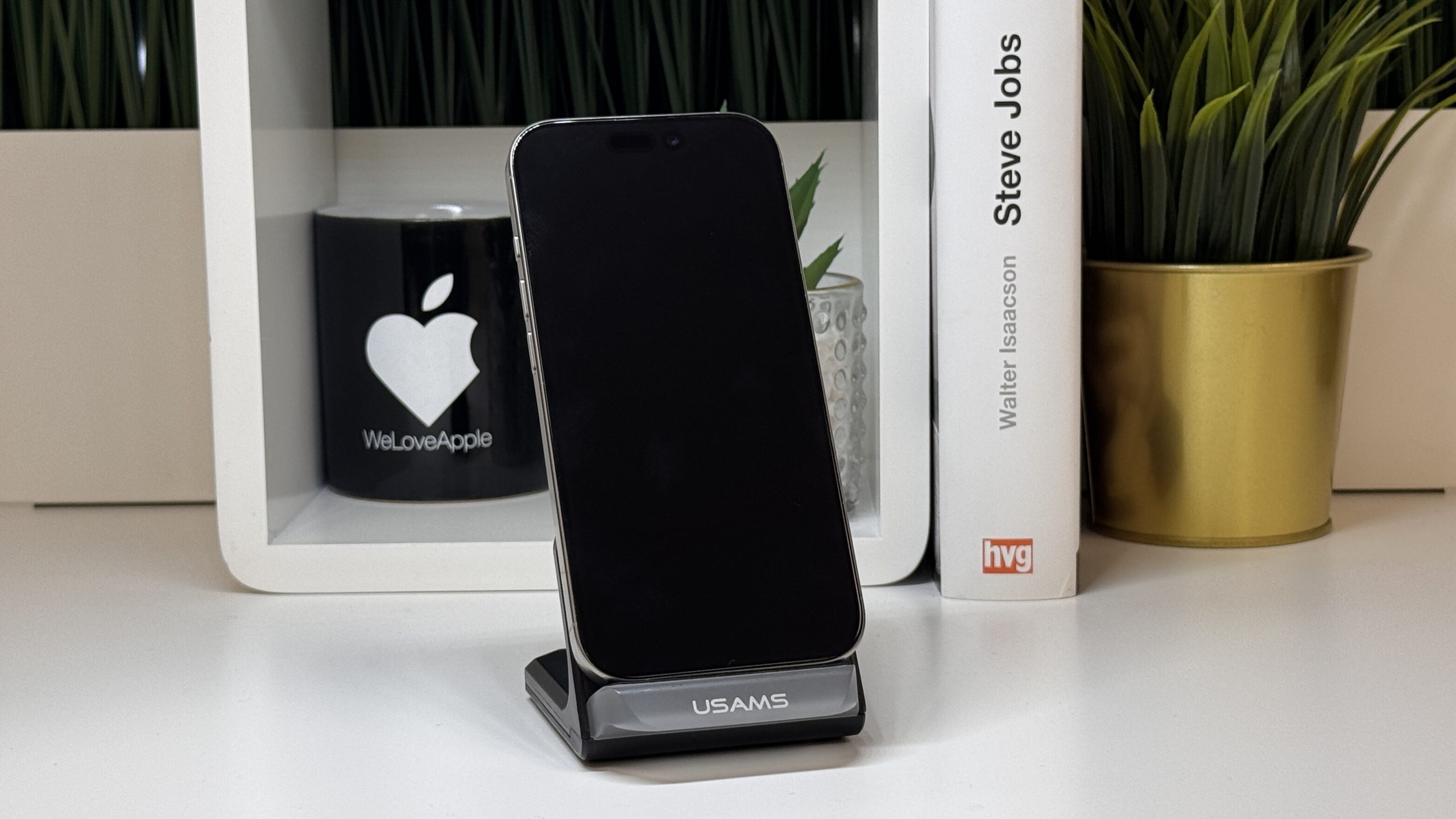 iPhone 16 Pro 512GB, Natúr Titán, Független, Számla, 2 Év Garancia, 91%