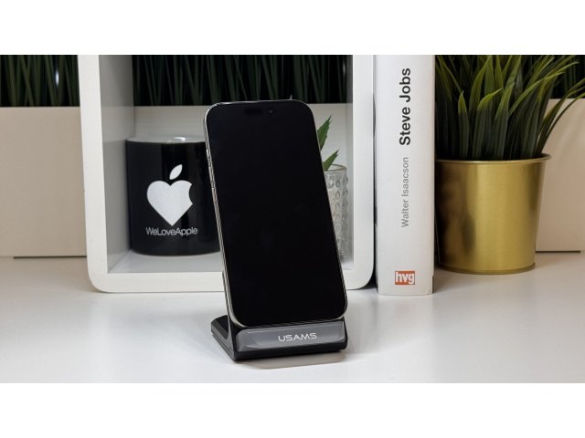 iPhone 16 Pro 512GB, Natúr Titán, Független, Számla, 2 Év Garancia, 91%